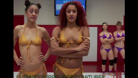 Lesbianas duras en el ring
