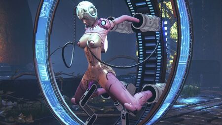 Una mujer Transformers en una máquina sexual procedente de Cybertron: Parodia hentai de Transformers