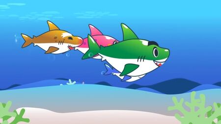Canción del tiburón bebé _ Canciones para niños _ Canciones infantiles _ The Kiboomers