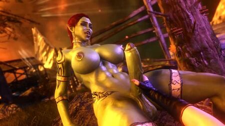 Orco Futa Taker (Punto de vista) - Porno futanari en 1080p