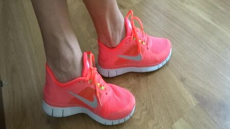 Mis sexys zapatillas Nike rosas