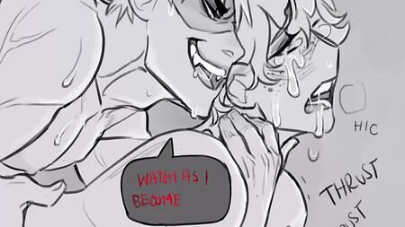 Deku se lo monta con Bakugou