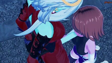 La demonio Futa Towa se folla a Chronoa - Dragon Ball Super Hentai