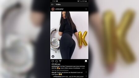 Emilie Nef Naf y su gran trasero