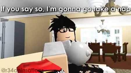 Roblox: Angela, con sus enormes tetas, y Jack, con su gran polla