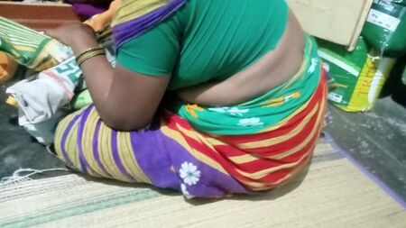 Una señora de un pueblo de la India