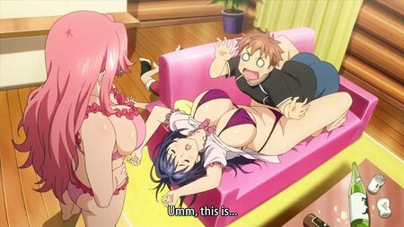 ¡Aquí tienes «Nijou - Maken-Ki!»: dos animes ecchi (2014)