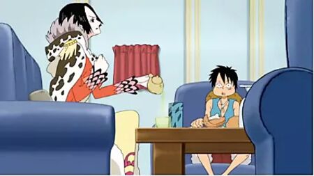 Boa Hancock se mete con Luffy (One Piece)