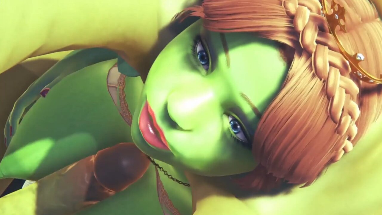 3d Princess - Princess Fiona get Rammed by Hulk : 3D Porn Parody