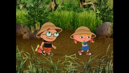 Los Pequeños Einstein, T1E23: Safari en cohete