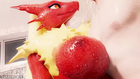 Pokémon Blaziken: Ducha caliente