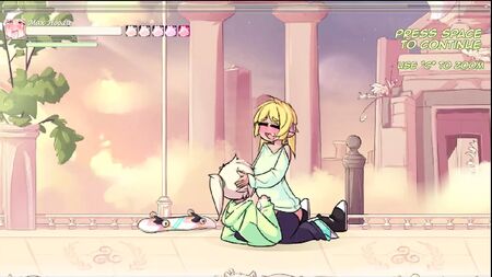 Max el elfo: Juego hentai porno, ep. 4. Penetrada con fuerza y convirtiéndose en una súcubo futanari. Masturbación con un juguete sexual