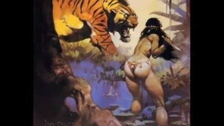 Arte erótico fantástico 3 - Frank Frazetta