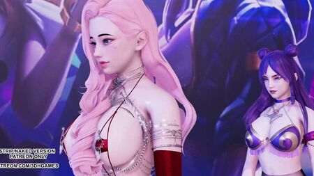 HYUNA – ¡Vamos, Ahri, Kaisa y Seraphine!, KDA de League of Legends