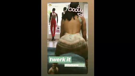 Leana Zaoui baila twerk (los ángeles)