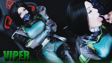 Valorant - Cosplay de Viper: corrida interna y facial