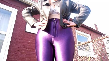 Spandex Angel - Vaqueros disco de spandex muy sexys