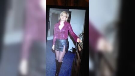 Penny Smith en medias: un homenaje