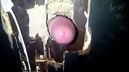 Un auténtico glory hole