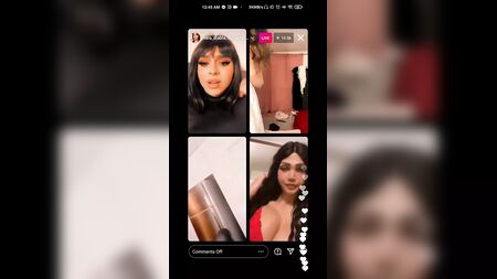 Charla picante en directo en Instagram con árabes