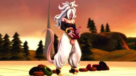El androide Majin 21 no es más que una tontería