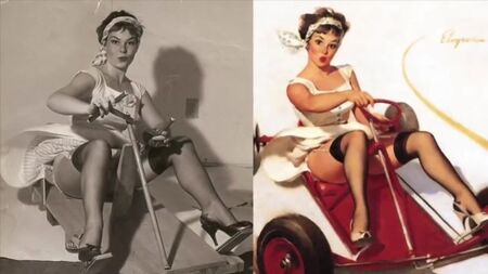 Las auténticas chicas pin-up