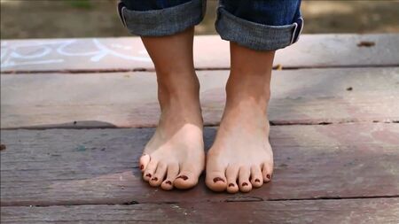 Los preciosos pies de Kristen Bell