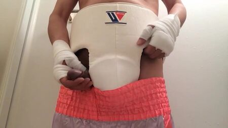 Protector de ingle para boxeo