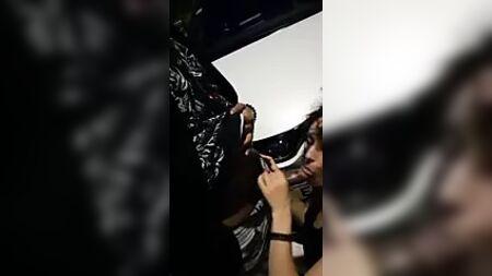 Un negro británico se lo monta con una chica fácil en plena calle. Notorious71