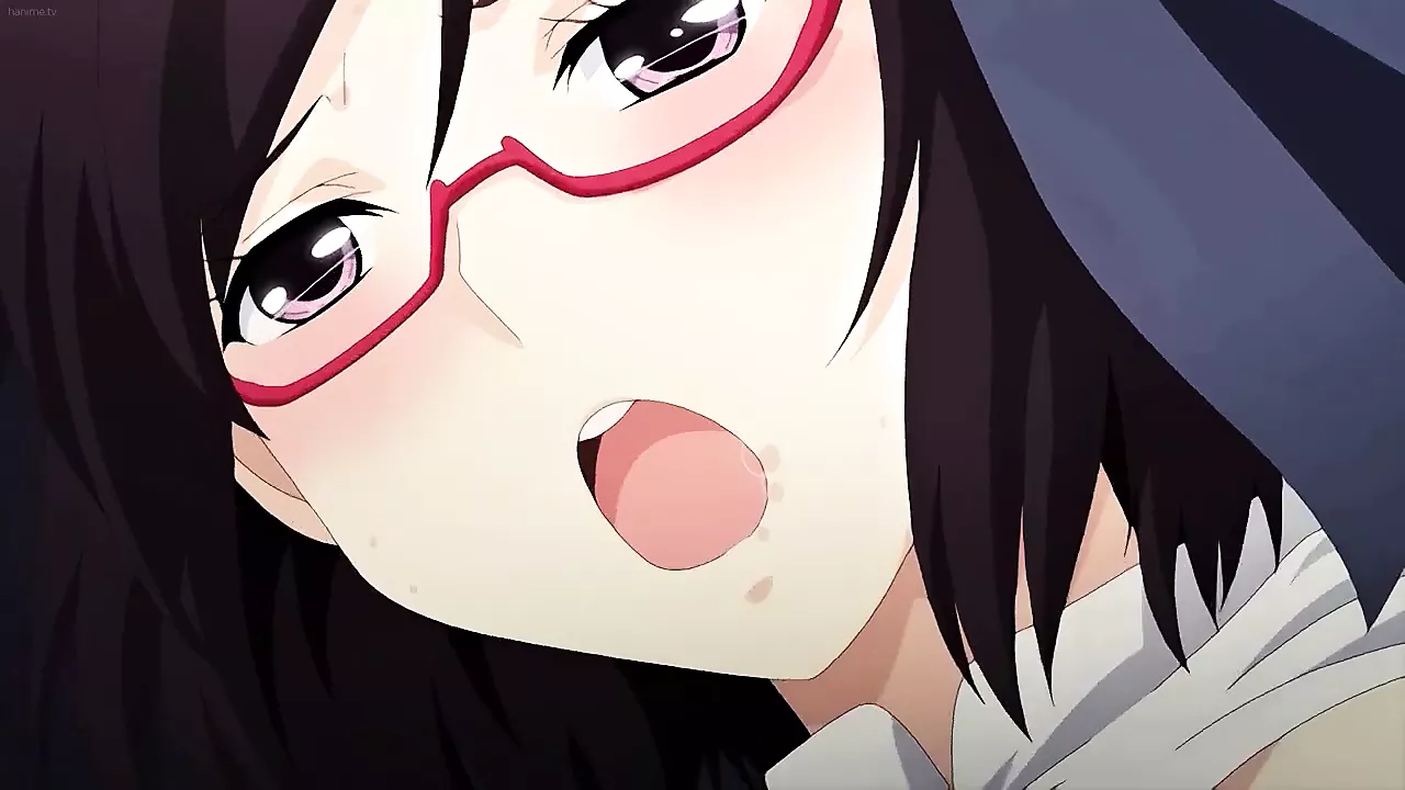 Cute anime girl learning how to sucking dick