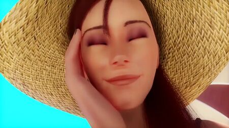 HENTAI 3D FUTANARI - Lition: La cabeza en la arena