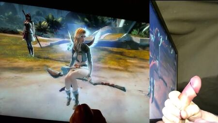Homenaje a un personaje de Guild Wars 2