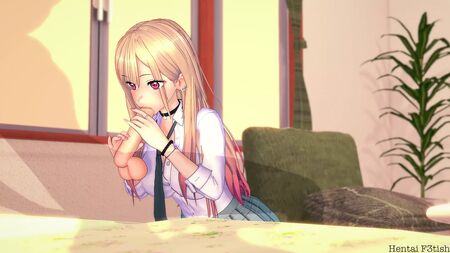 Marin Kitagawa – My Dress-up Darling Hentai: un poco de cariño después del trabajo