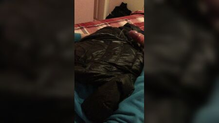 Mi chaqueta acolchada negra EA7