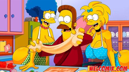 Pizza de pepperoni - Los Simptoons
