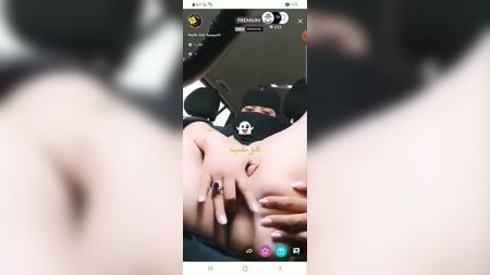 Chica saudí en cámara de sexo en directo