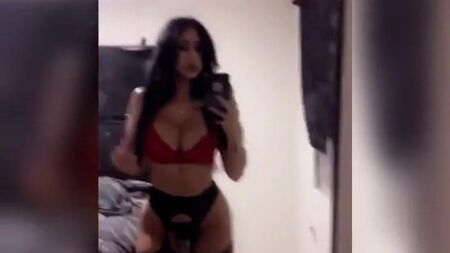 Selfie sexy de una latina