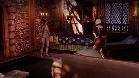 Dragon Age: Inquisition: romance con Sera desnuda