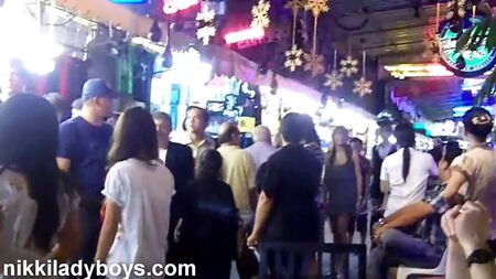 Ladyboys de las calles de Bangkok