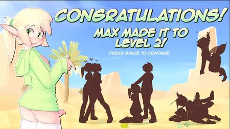 Max The Elf Pornplay, juego hentai, Ep. 1: un elfo gay muy mono al que se lo hace una chica monstruo futanari salvaje
