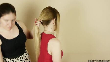 fetiche relacionado con el cabello