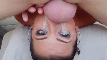 Follada brutal en la boca con Adriana Chechik