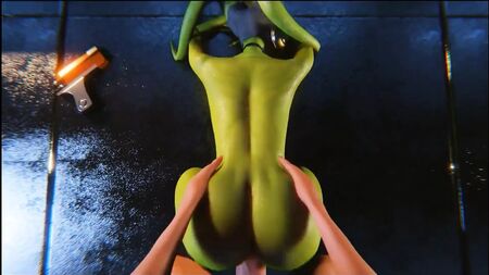 Una Twi'lek de Star Wars follada