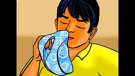 ¡Las bragas de mamá! ¡Dibujos animados porno!