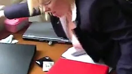 Donna X, la secretaria, follada