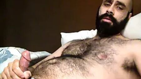 Árabe peludo y semen