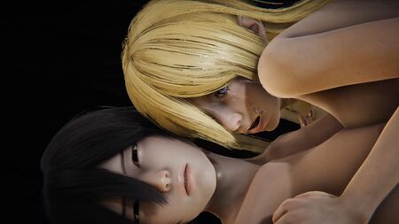 Mikasa Futa se encarga de eyacular sobre Historia