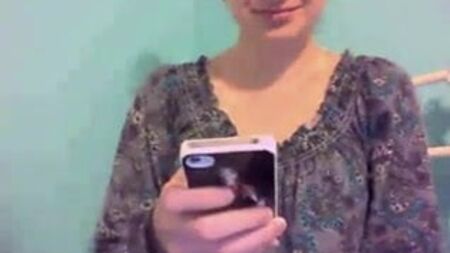 Chica de webcam desnudándose