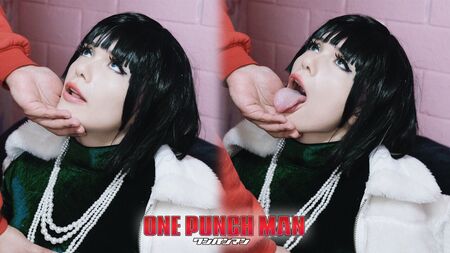 Una zorra rica se convierte en tu esclava sexual - Cosplay de Fubuki (One Punch Man)