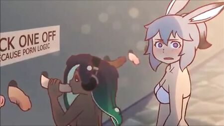Bucle animado de Marina Gloryhole